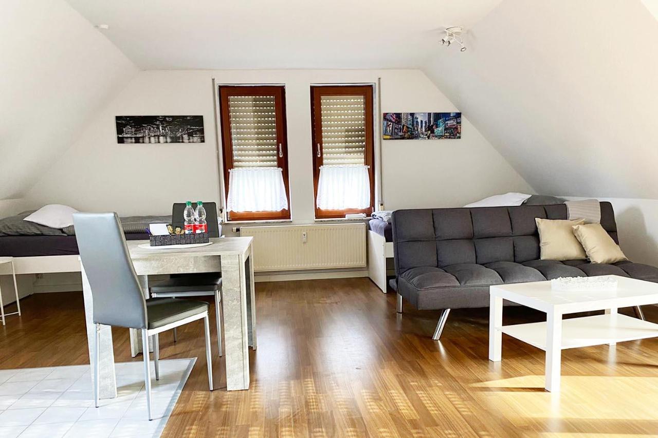 Schoenes 1 Zimmer Apartment Mit Dachterrasse Glauchau Dış mekan fotoğraf